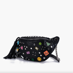 Marsupio LA CARRIE SMILES WAISTPACK 152M-MB-154 - Black