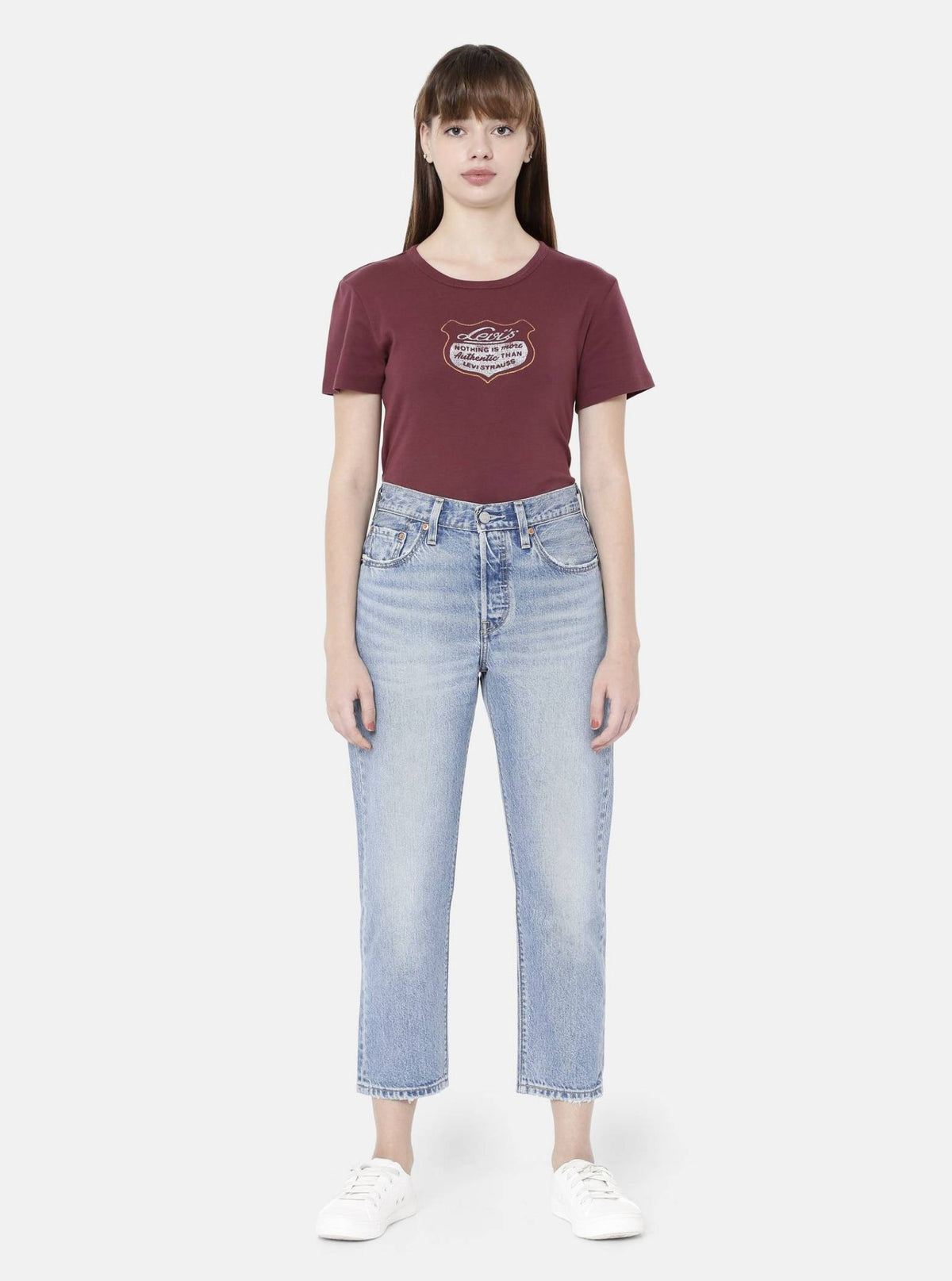 Jeans LEVI'S 501® Crop Lightweight A8746-0002 - Fun Flare Lb