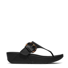 Sandalo FITFLOP LULU Toe Post JE9-090 - Leather Black