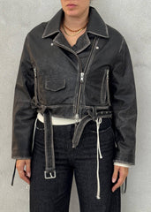 Chiodo BULLY 8736 Leather - Carbone