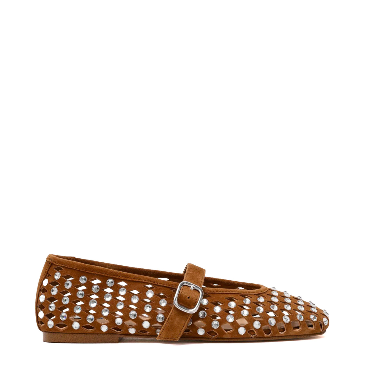 Ballerina STEVE MADDEN RERUN - Chestnut Suede