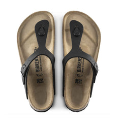 Ciabatta BIRKENSTOCK Gizeh Birko-Flor 043691 Unisex - Black