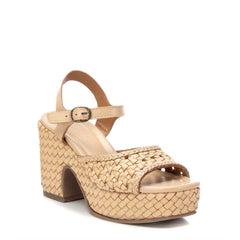 Sandalo con zeppa CARMELA 16163704 - Piel Beige