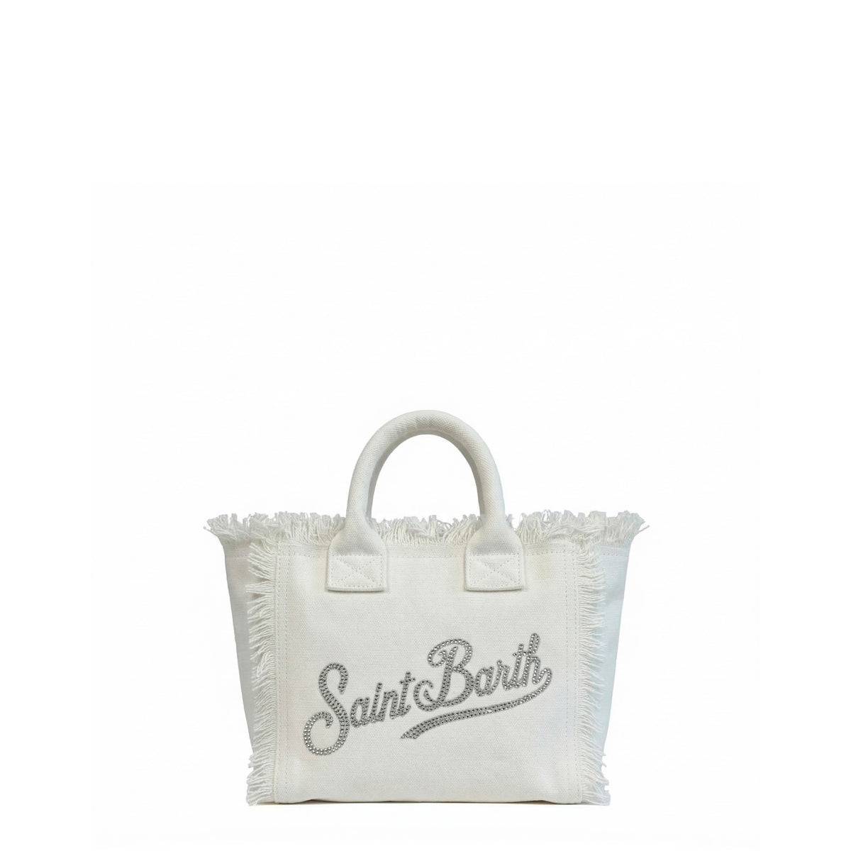 Borsa a mano SAINT BARTH VANITY MINI 02571L - Strass Bianco