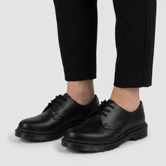 Stringata DR MARTENS 1461 Mono Black Smooth 14345001