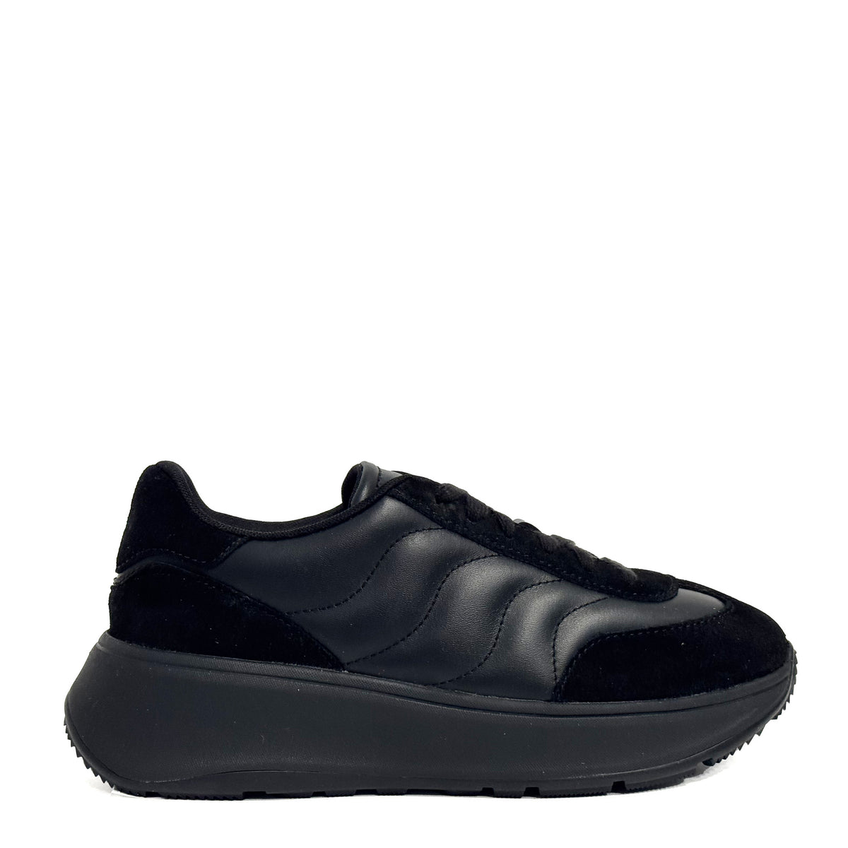 Sneaker FITFLOP F-Mode E5E-090 T-Toe Wave - Black