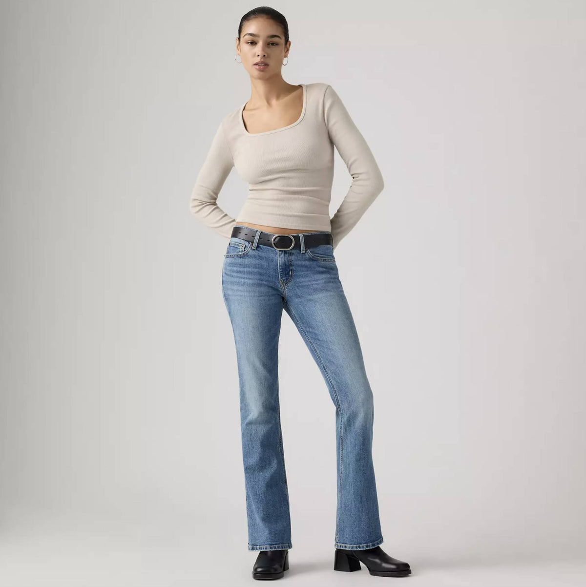 Jeans LEVI'S LOW SLIM BOOT 006KC-0002 - Kick Start
