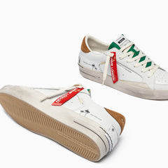Sneaker CRIME LONDON SK8 DELUXE - Caramel Green
