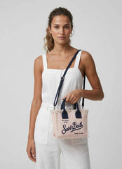 Borsa a mano SAINT BARTH VANITY MINI 03448L - Stripes Rosa