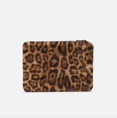 Pochette SAINT BARTH PAREASY FUR - Leopard 00241I