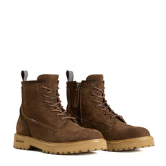 Stivaletti WOOLRICH Main Milled Nabuck - Testa di moro