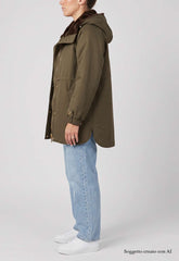 Parka reversibile BULLY 7354 - Verde militare