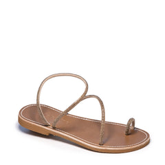 Sandalo LE SALENTINE 1130 tubo strass - Oro