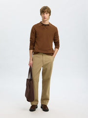Camicia polo in maglia SELECTED 16098327 - Soft Silt
