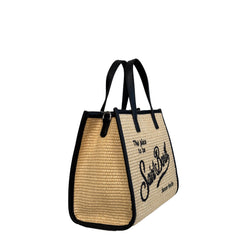 Borsa a spalla SAINT BARTH VIVIAN MID STRAW - 03251H