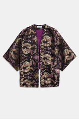 Kimono WEILI ZHENG S26JK15 - Black Phoenix