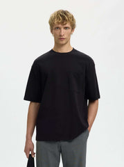T-shirt taschino SELECTED 16100137 - Black