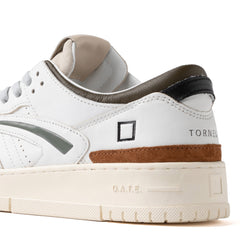 Sneaker D.A.T.E. TORNEO - Colored White/Army