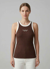 Canotta SAINT BARTH Ada 08558L - Marrone