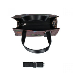 Minibag REBELLE POPPY WILD - Nylon Moka