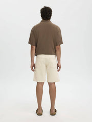 Bermuda denim SELECTED 16099980 - Ecru
