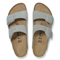Ciabatta Birkenstock Arizona suede 1029215 - Pure Sage