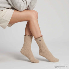 Calze UGG CLASSIC CREW 3 PACK  1181414 - Sand