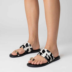 Ciabattina VERDEROSMARINO 4239 - Cavallino Mucca