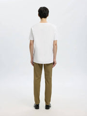 T-shirt SELECTED O-Neck 16087842 - Bright White