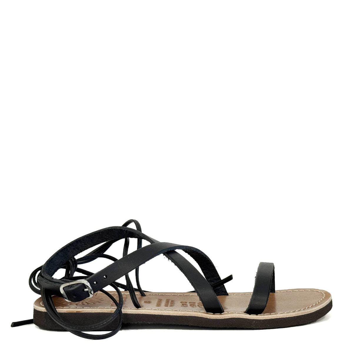 Sandalo basso F.M.P. 3291 - Nero