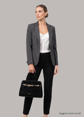 Borsa MY BEST BAG DEMETRA NABUCK 3040S - Nero