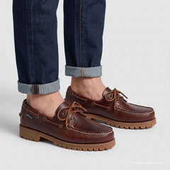 Mocassino SEBAGO Ranger Waxy Man 7001HU0 - Brown/Gum