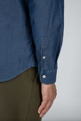 Camicia ALEA HTMIK10LS 1494-10 - Blu denim