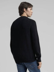 Pullover cotone costine REPLAY UK4722.000.G23788. 067 - Blu