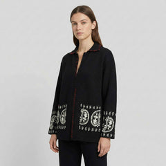 Giacca in maglia GAELLE PARIS GAABW07202 - Nero