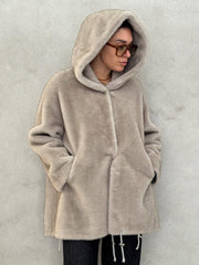 Pelliccia lunga BULLY 7223 Eco Fur - Perla