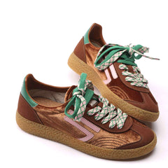 Sneaker PURAAI XS VELVET - Bronze