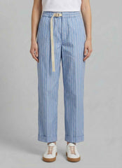 Pantalone lungo WHITE SAND 26SD15 317 105 - Blu righe