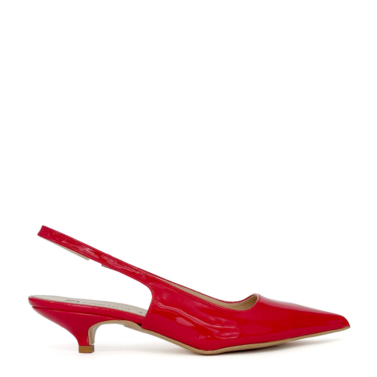 Slingback DIVINE FOLLIE P301 - Vernice Rosso