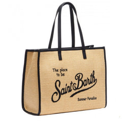 Borsa a spalla SAINT BARTH VIVIAN STRAW - 00792F