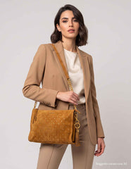 Borsa LA CARRIE DOWNTOWN 162P-MD-240 - Cuoio