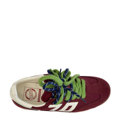 Sneaker BACK 70 JOGGER NS004 - Spongy Nylon Wine/Butter