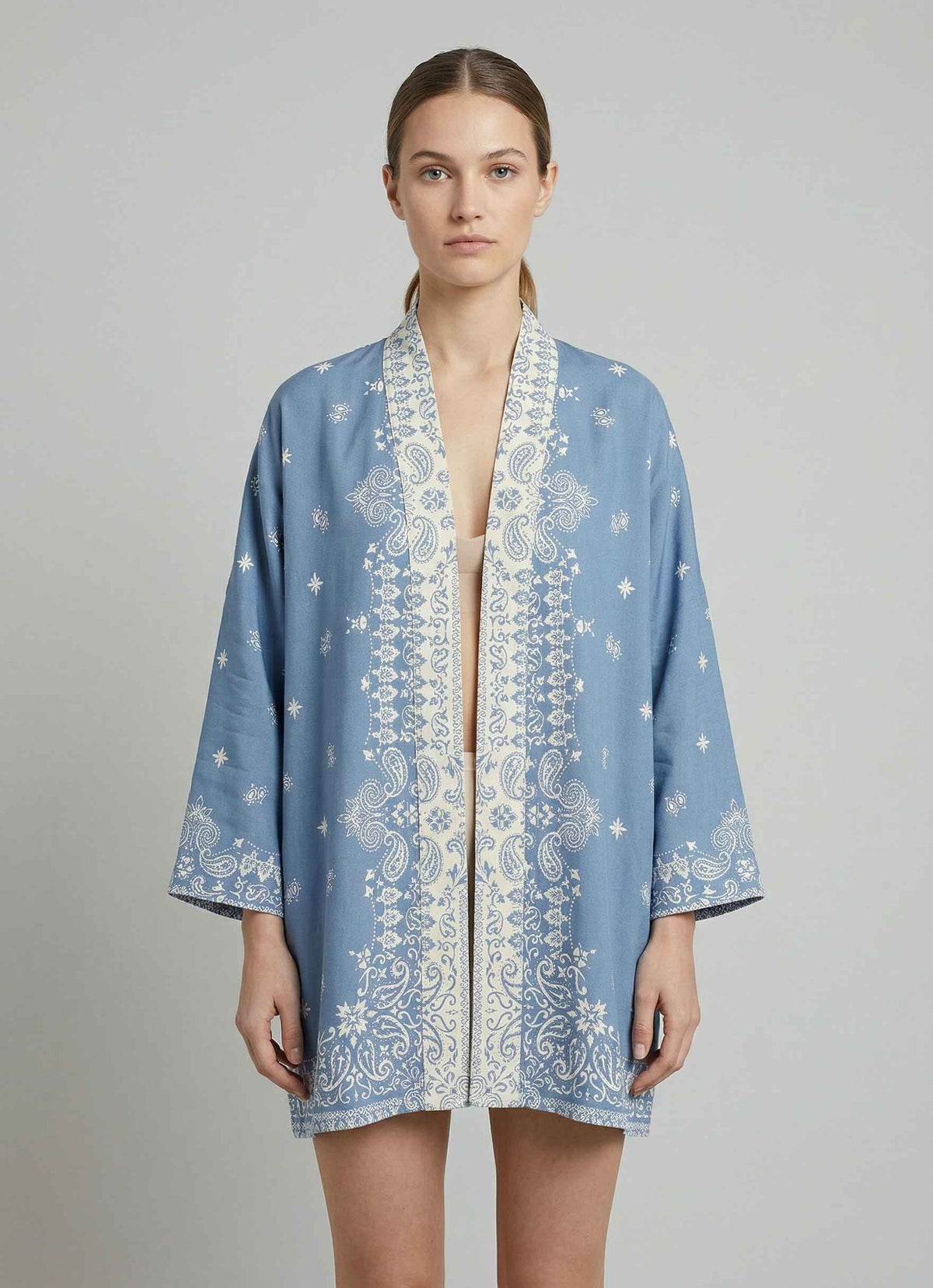Giacca Kimono SAINT BARTH MILOS 02161L - Bandana