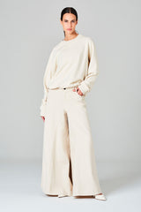 Pantalone lungo WHITE SAND 24SD85705 04 - Panna