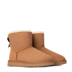 Stivaletto UGG MINI BAILEY BOW 1016501 - Chestnut