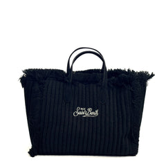 Borsa a mano SAINT BARTH COLETTE WOOL - Nero 00207I