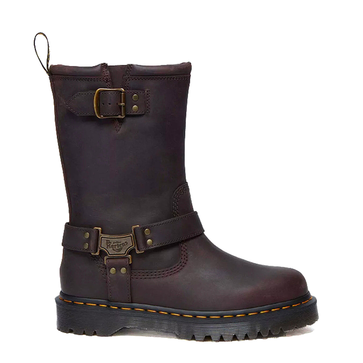 Biker DR MARTENS Anistone Hi 31901201 - Dark Brown