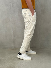 CLARK Alfred trousers-T095 004 - Ivory