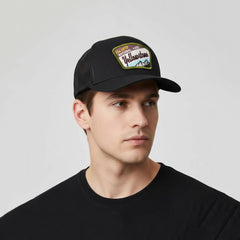 Cappello AMERICAN NEEDLE Valin Yellowstone - Black