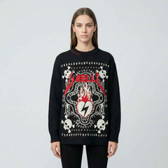 Pullover logo GAELLE PARIS GAABW07203 - Nero